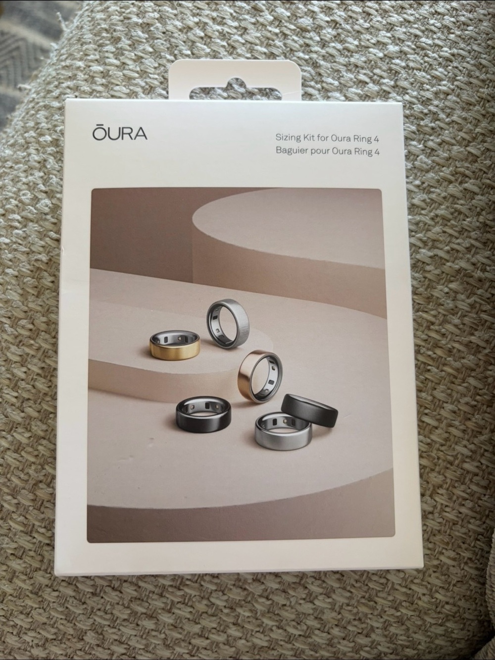 Oura ring sizing